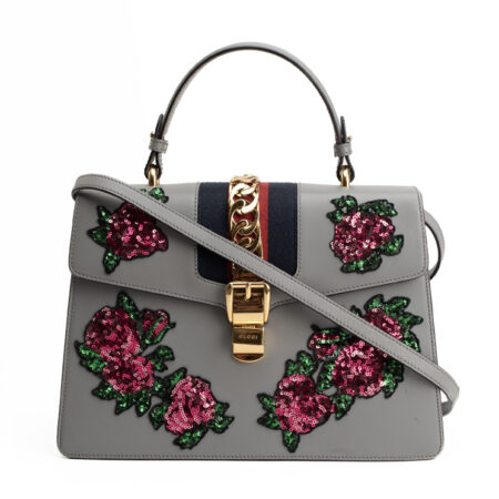 Gucci Sylvie Embellished Medium